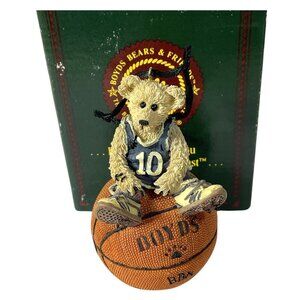 Boyd's Bears basketball ornament.  Larry...Nuthin' But Net.